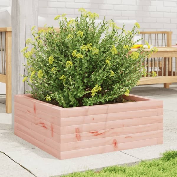 vidaXL Hageplantekasse 60x60x23 cm heltre douglasgran
