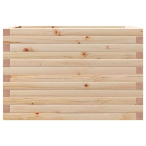 vidaXL Plantekasse 70x40x46 cm heltre furu