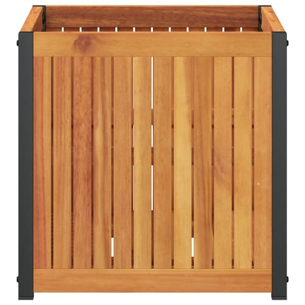 vidaXL Plantekasse 45x45x44 cm helte akasie
