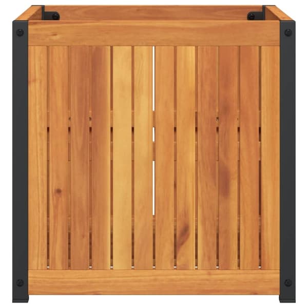 vidaXL Plantekasse 45x45x44 cm helte akasie