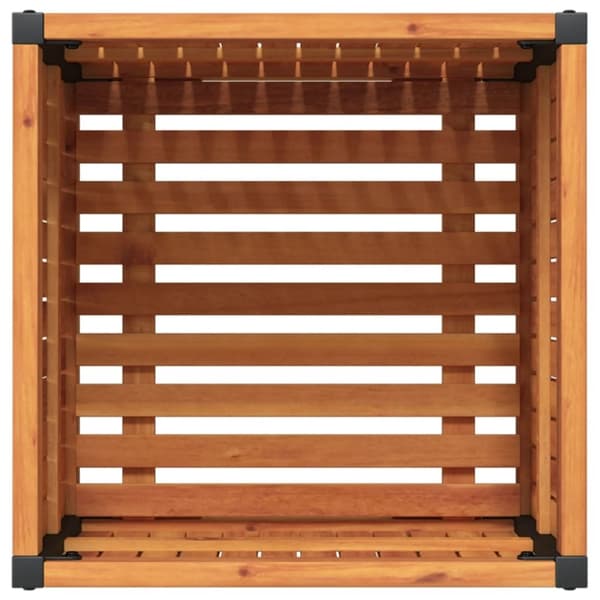 vidaXL Plantekasse 45x45x44 cm helte akasie