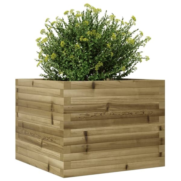 vidaXL Plantekasse 60x60x46 cm impregnert furu