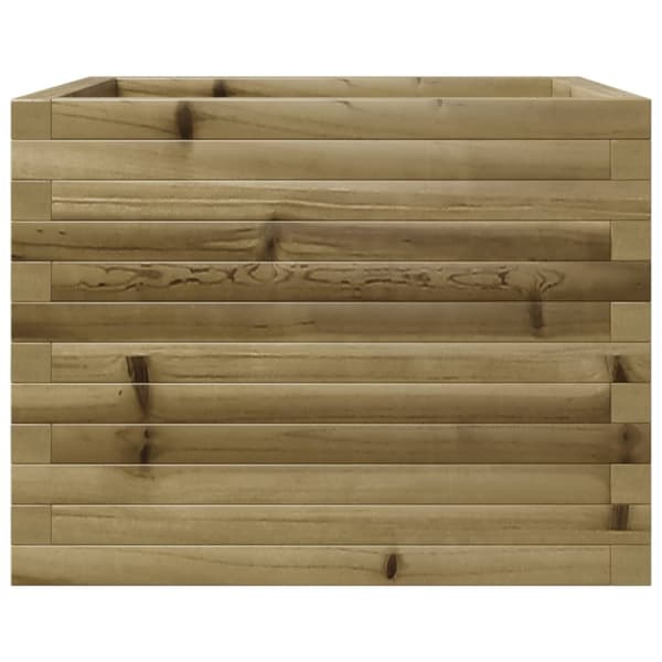 vidaXL Plantekasse 60x60x46 cm impregnert furu