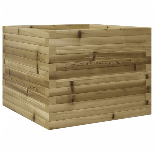 vidaXL Plantekasse 60x60x46 cm impregnert furu