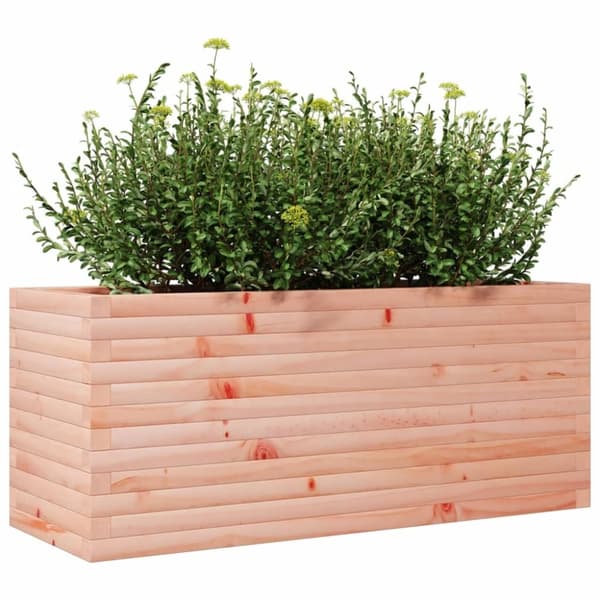 vidaXL plantekasse 110x40x45,5 cm massivt douglasgran