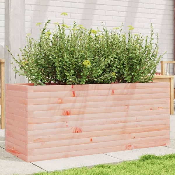 vidaXL plantekasse 110x40x45,5 cm massivt douglasgran