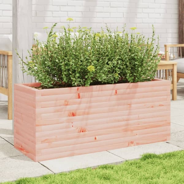 vidaXL plantekasse 110x40x45,5 cm massivt douglasgran