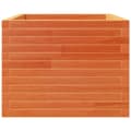 Miniatyrbilde 7 av 11: vidaXL Plantekasse voksbrun 60x60x49,5 cm heltre furu