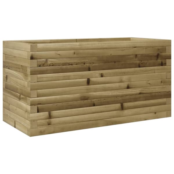 vidaXL plantekasse 90x40x45,5 cm imprægneret fyrretræ