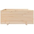 Miniatyrbild 6 av 11: vidaXL Odlingslåda 110x110x49,5 cm massivt furuträ
