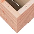 Miniatyrbild 9 av 11: vidaXL Odlingslåda 110x110x49,5 cm massivt furuträ