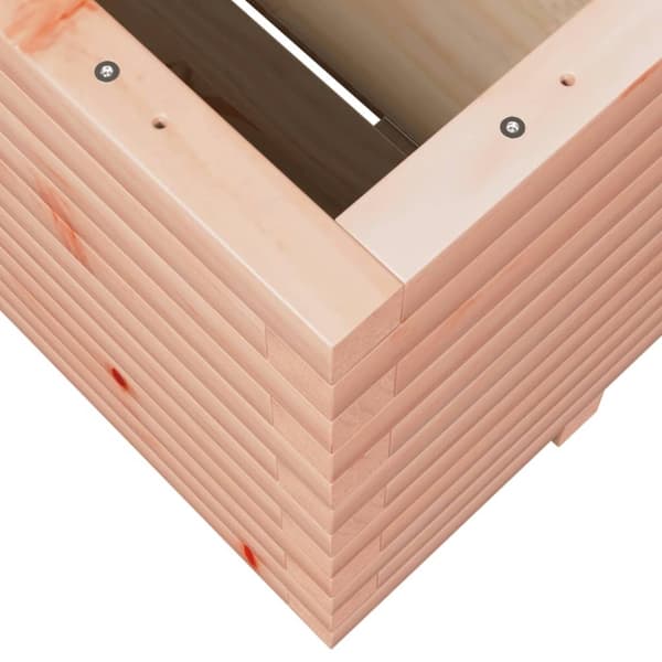 vidaXL Odlingslåda 110x110x49,5 cm massivt furuträ