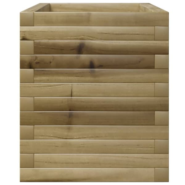 vidaXL Plantekasse 110x40x49,5 cm impregnert furu