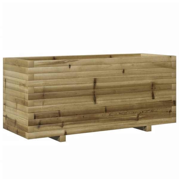 vidaXL Plantekasse 110x40x49,5 cm impregnert furu
