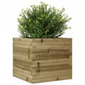Miniatyrbilde 3 av 10: vidaXL Plantekasse 50x50x46 cm impregnert furu