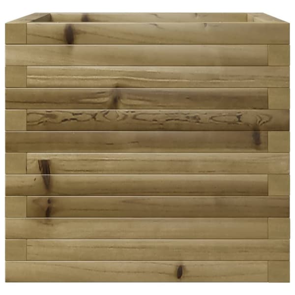 vidaXL Plantekasse 50x50x46 cm impregnert furu