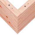 Pikkukuva 7 / 10: vidaXL Puutarhakukkalaatikko 70x40x45,5 cm täysi douglaskuusi
