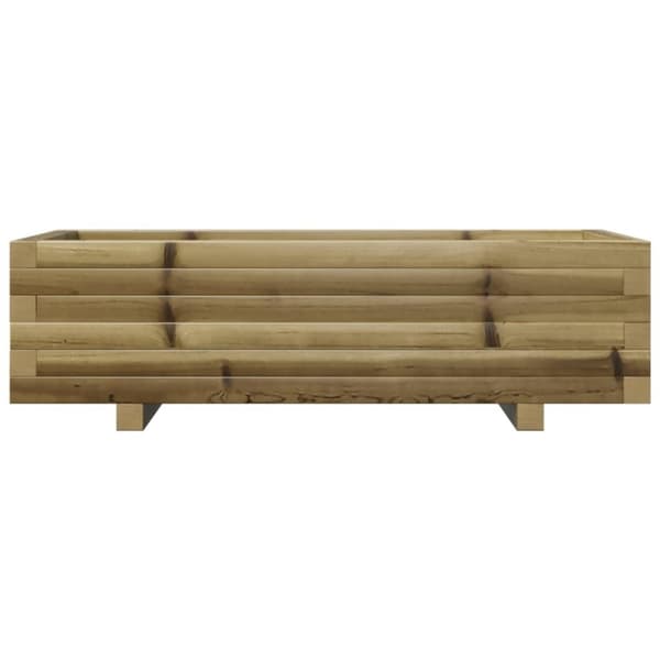 vidaXL Plantekasse 90x40x26,5 cm impregnert furu