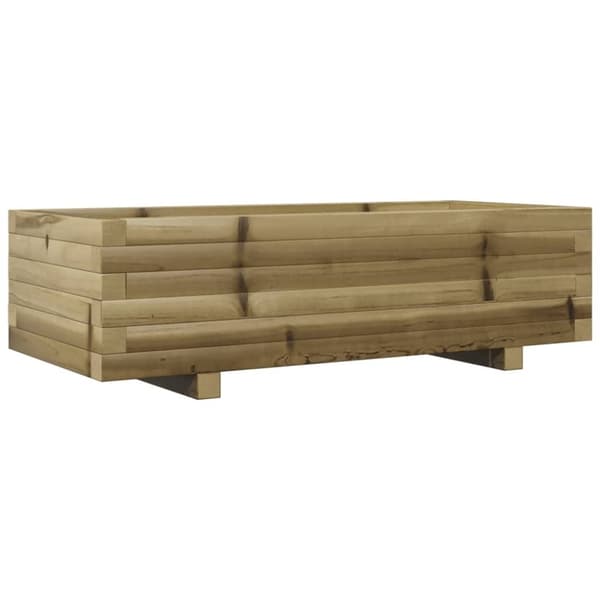 vidaXL Plantekasse 90x40x26,5 cm impregnert furu