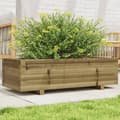 Miniatyrbilde 10 av 10: vidaXL Plantekasse 90x40x26,5 cm impregnert furu