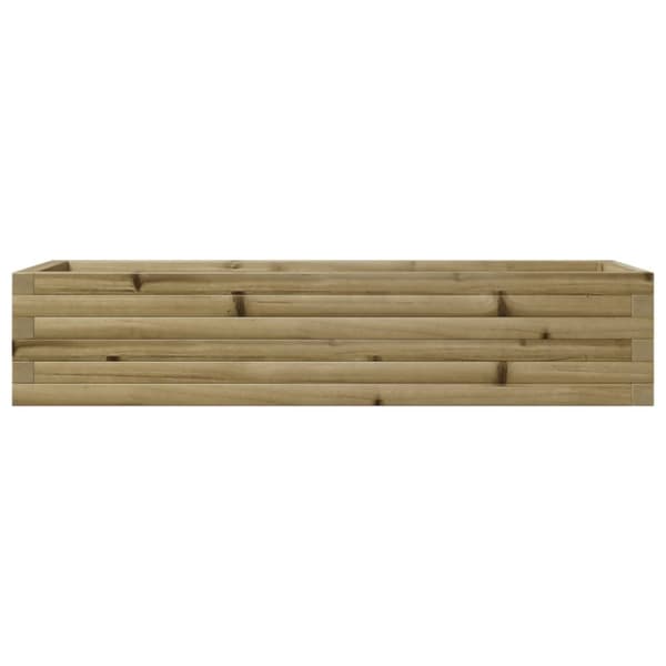 vidaXL plantekasse 110x40x23 cm imprægneret fyrretræ