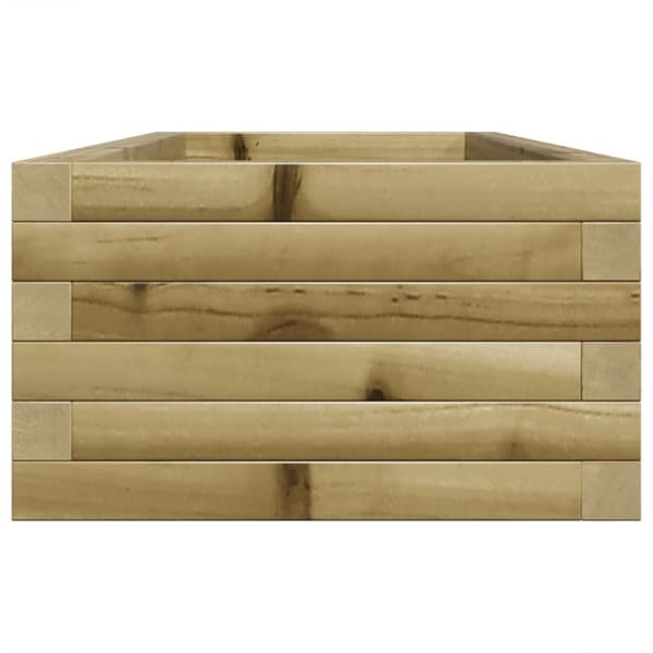 vidaXL plantekasse 110x40x23 cm imprægneret fyrretræ
