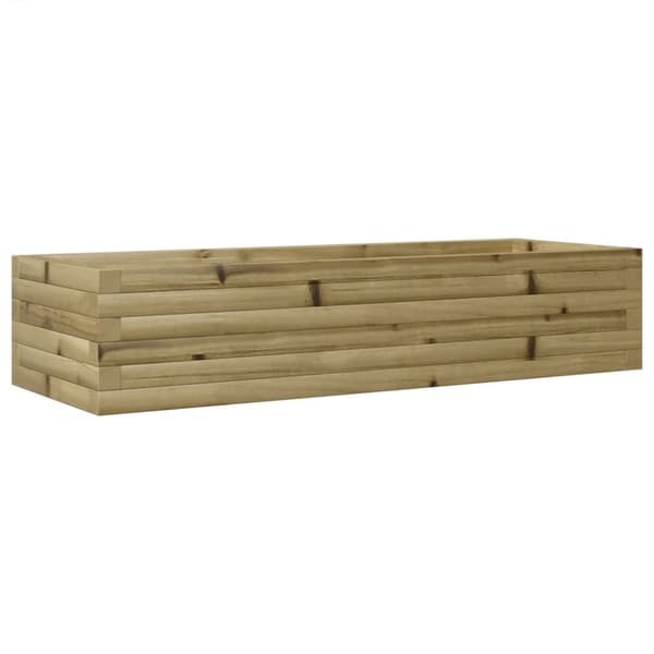 vidaXL plantekasse 110x40x23 cm imprægneret fyrretræ