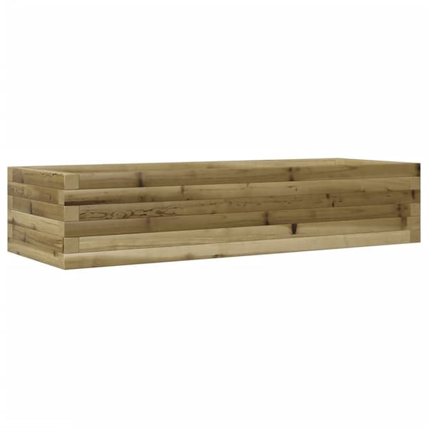 vidaXL plantekasse 110x40x23 cm imprægneret fyrretræ