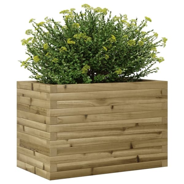 vidaXL Odlingslåda 70x40x46 cm impregnerat furu