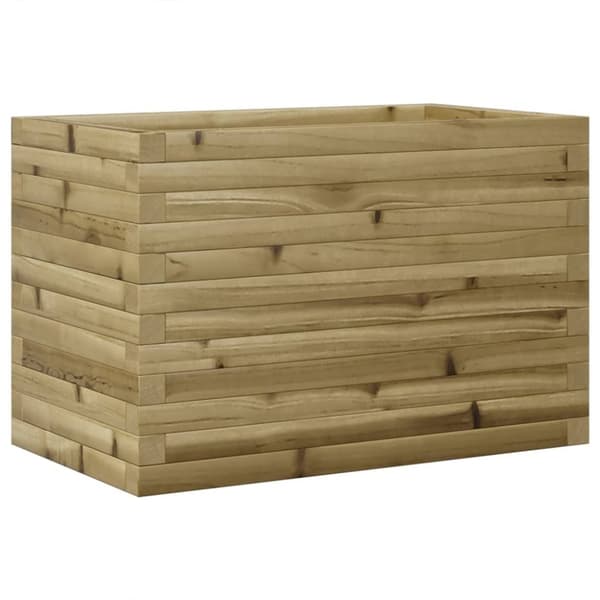 vidaXL Odlingslåda 70x40x46 cm impregnerat furu