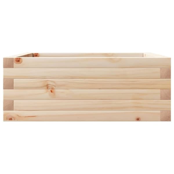 vidaXL Plantekasse 60x60x23 cm heltre furu