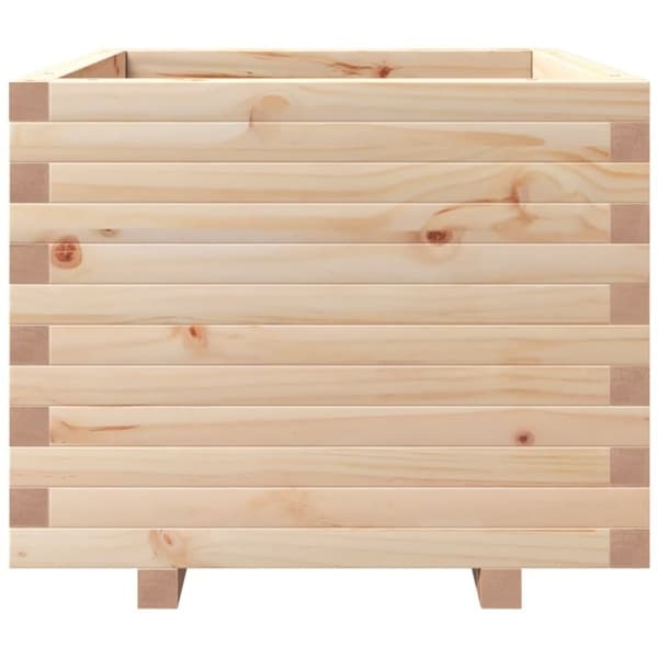 vidaXL Plantekasse 60x60x49,5 cm heltre furu