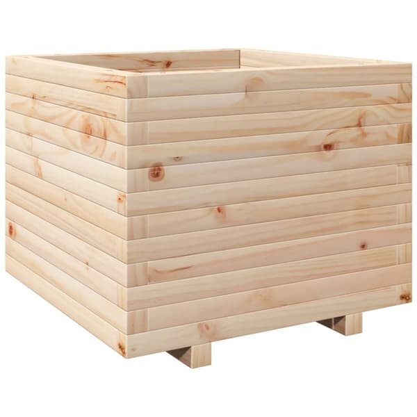 vidaXL Plantekasse 60x60x49,5 cm heltre furu