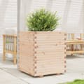 Miniatyrbilde 4 av 11: vidaXL Plantekasse 60x60x72 cm heltre furu