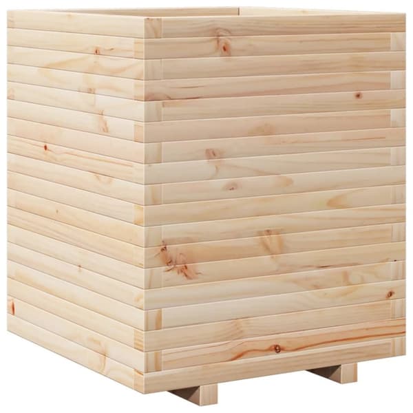 vidaXL Plantekasse 60x60x72 cm heltre furu