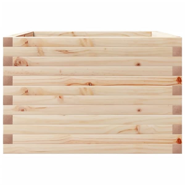 vidaXL Plantekasse 70x70x45,5 cm heltre furu