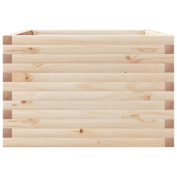 vidaXL Plantekasse 70x70x45,5 cm heltre furu