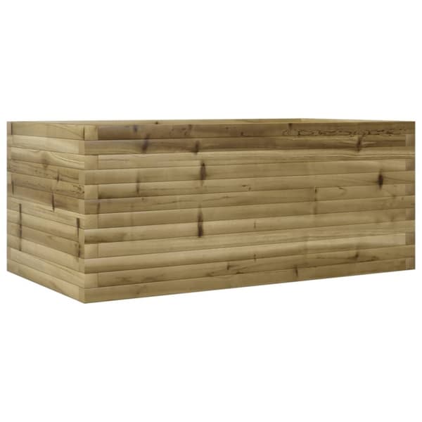 vidaXL plantekasse 110x60x45,5 cm imprægneret fyrretræ
