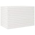 Miniatyrbilde 1 av 10: vidaXL Plantekasse hvit 70x40x45,5 cm heltre furu