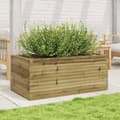 Miniatyrbilde 2 av 10: vidaXL Plantekasse 110x60x45,5 cm impregnert furu
