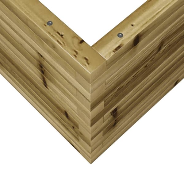 vidaXL plantekasse 50x50x45,5 cm imprægneret fyrretræ