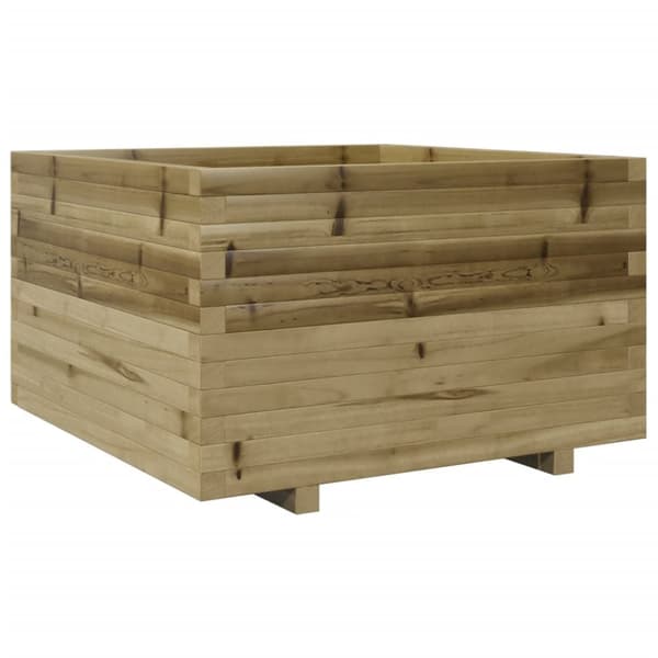 vidaXL plantekasse 80x80x49,5 cm imprægneret fyrretræ