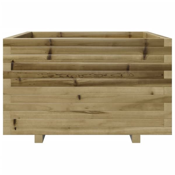 vidaXL plantekasse 80x80x49,5 cm imprægneret fyrretræ