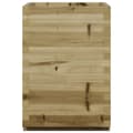 Miniatyrbilde 7 av 11: vidaXL Plantekasse 50x50x72,5 cm impregnert furu