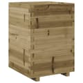 Miniatyrbilde 8 av 11: vidaXL Plantekasse 50x50x72,5 cm impregnert furu