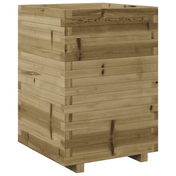 vidaXL Plantekasse 50x50x72,5 cm impregnert furu