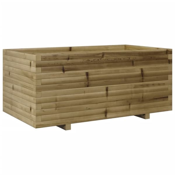 vidaXL plantekasse 110x60x49,5 cm imprægneret fyrretræ