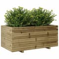 Miniatyrbillede 5 af 11: vidaXL plantekasse 110x60x49,5 cm imprægneret fyrretræ