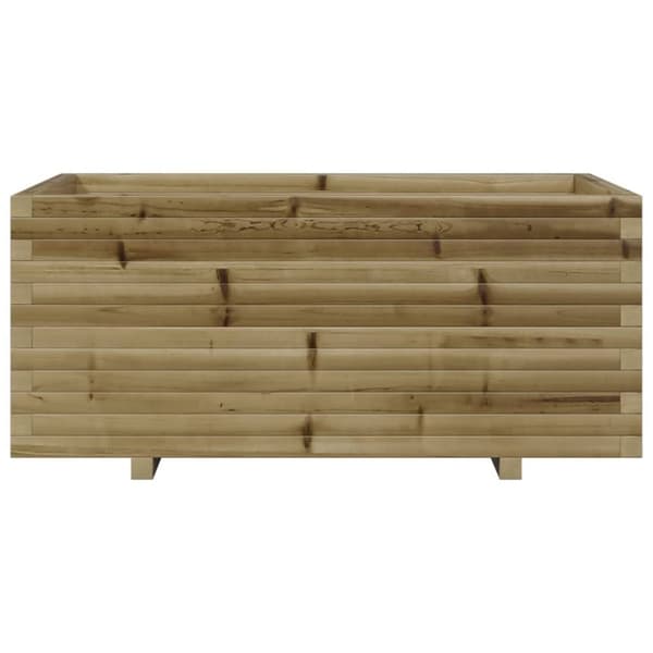vidaXL plantekasse 110x60x49,5 cm imprægneret fyrretræ