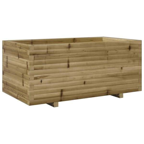vidaXL plantekasse 110x60x49,5 cm imprægneret fyrretræ